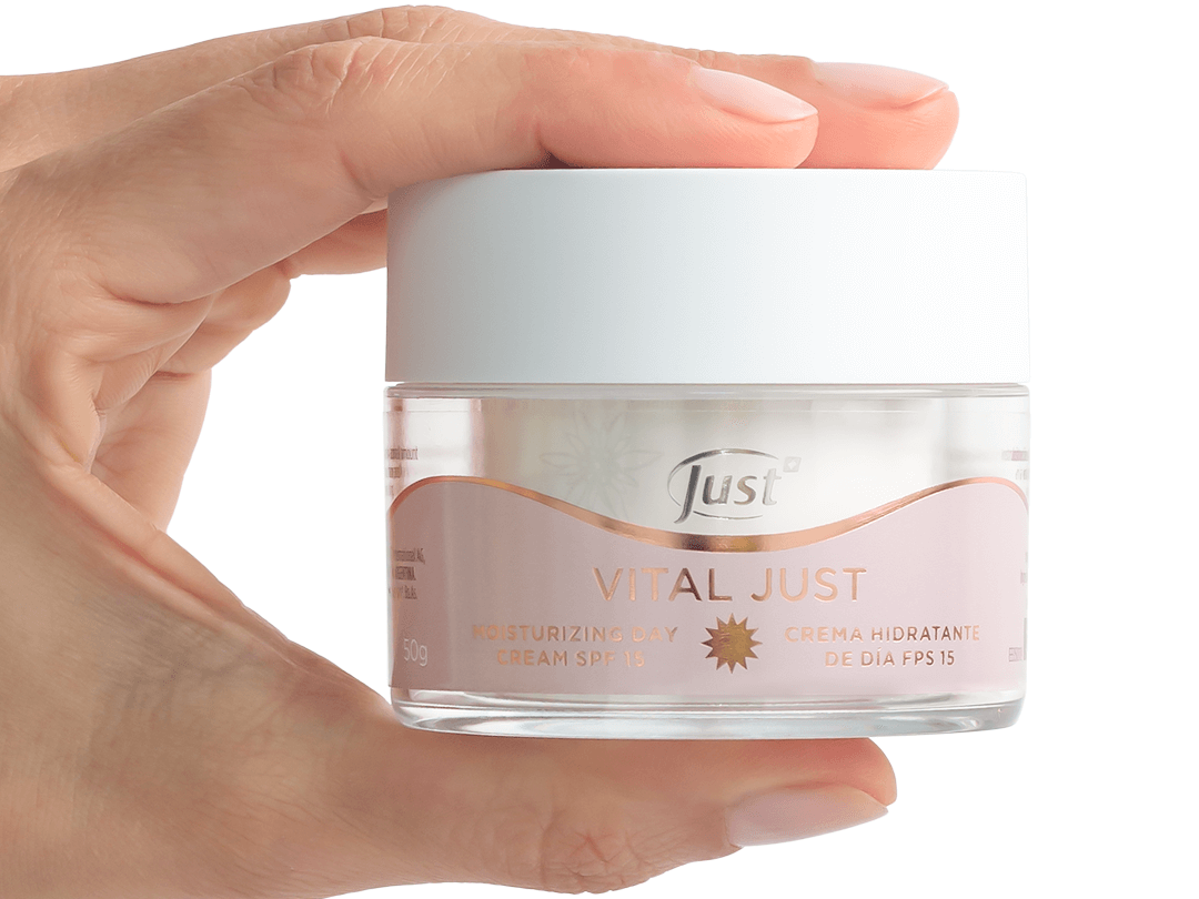 Crema Hidratante de Día FPS 15 Vital Just